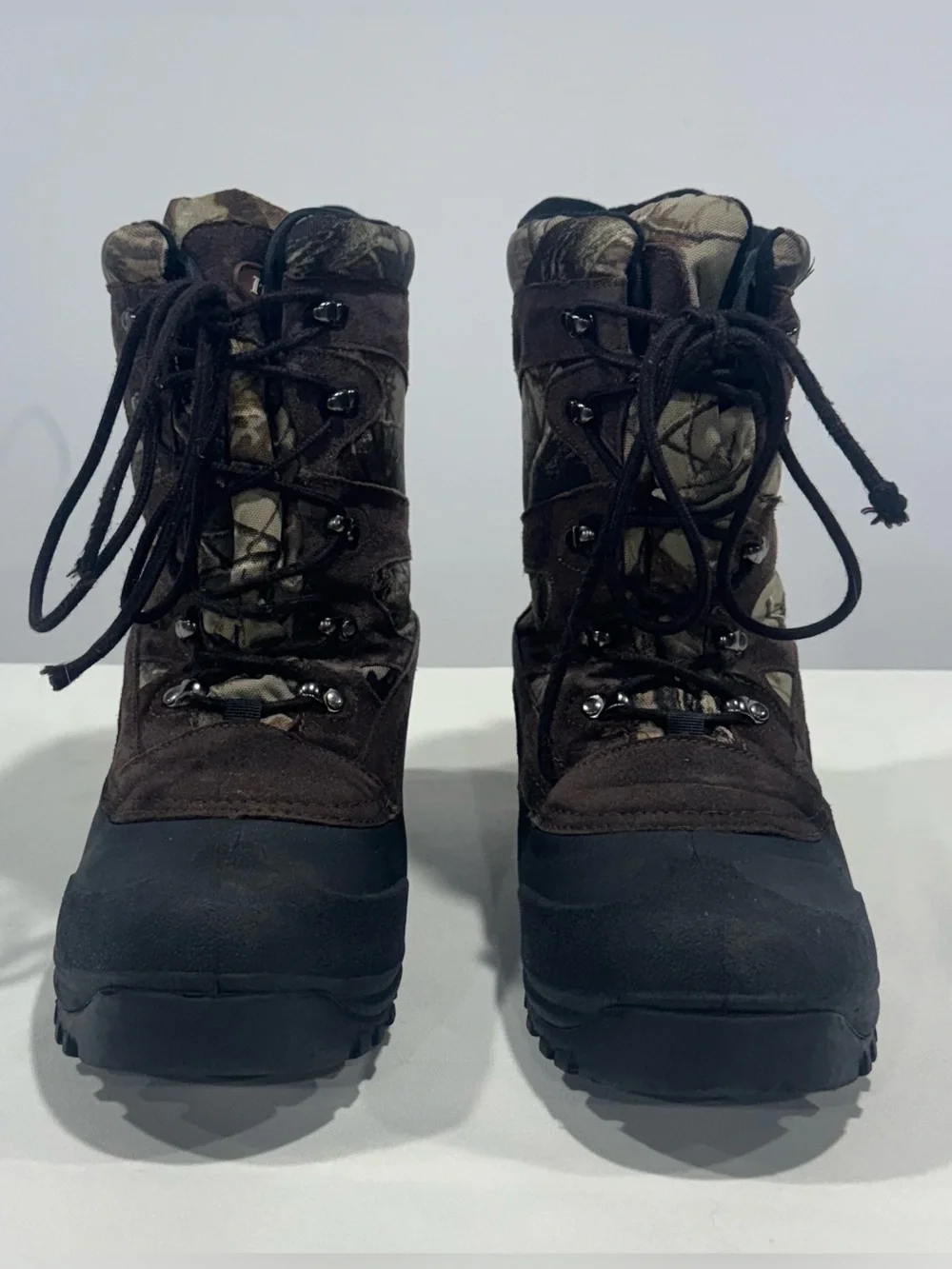 Itasca Men’s Ketchikan Winter Snow/Hunting Boot Camouflage Sz.11.US Leather Uppe